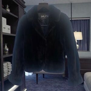 Beautiful Musi Genuine Fur Coat Size S